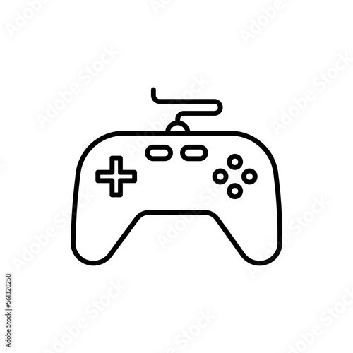 controller icon. outline icon