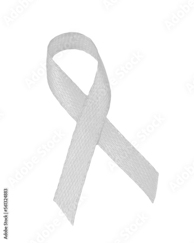 biała wstążka PNG, symbol sprzeciwu wobec przemocy