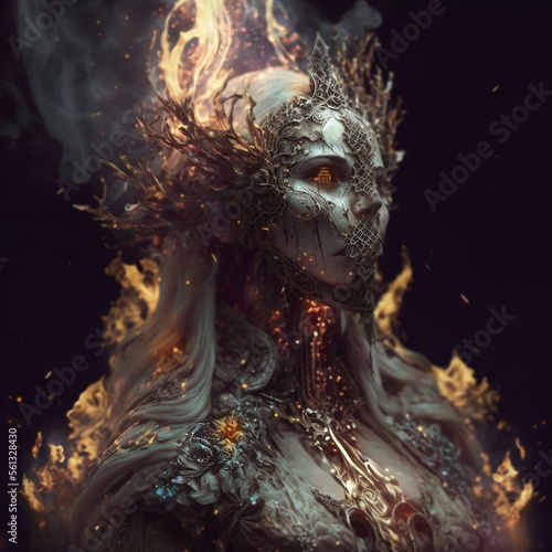 Queen of flame © Misael