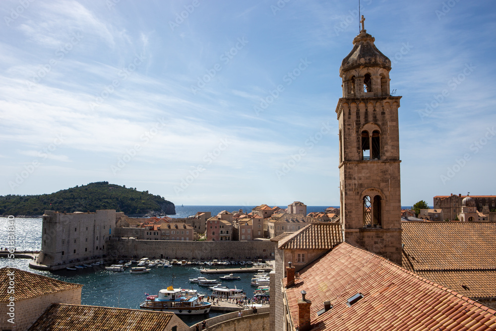The Dominican Monastery and Old Port - Dubrovnik