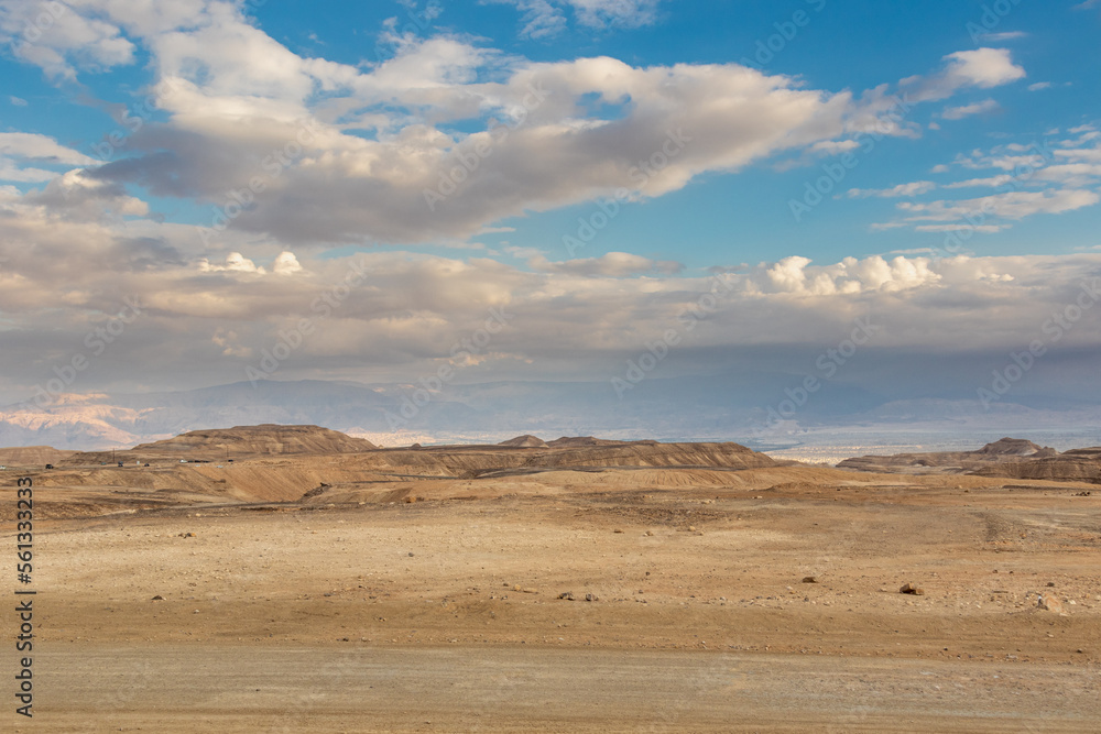 sunset at Arava desert