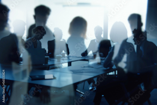 фотографія Businessmen that work together in office concept of teamwork and partnership