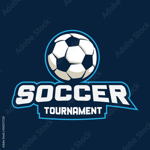 Football team vector  logo template  sports championship  leagues   gaming and esports 