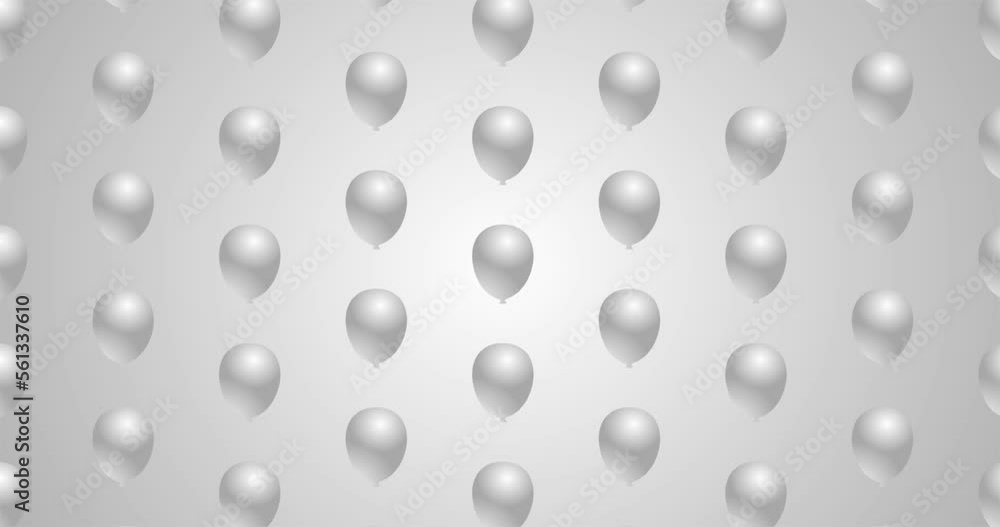 white balloon pattern background animation white balloon pattern background animation