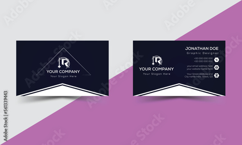 Business Card, Modern Business Card Design.