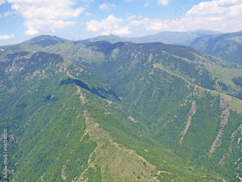 Mountains above Sopot in Bulgaria 