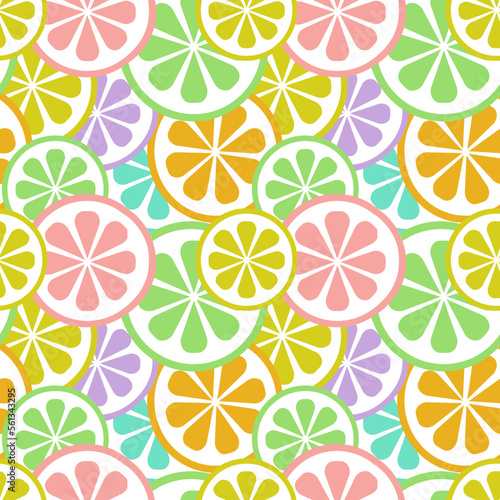 Vector color pattern.Abstract tropical wallpaper. Nature concept.Summer seamless pattern. Orange modern texture.
