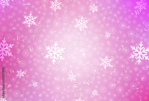 Light Pink vector template in carnival style. © smaria2015