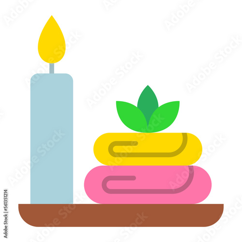 Spa Flat Icon