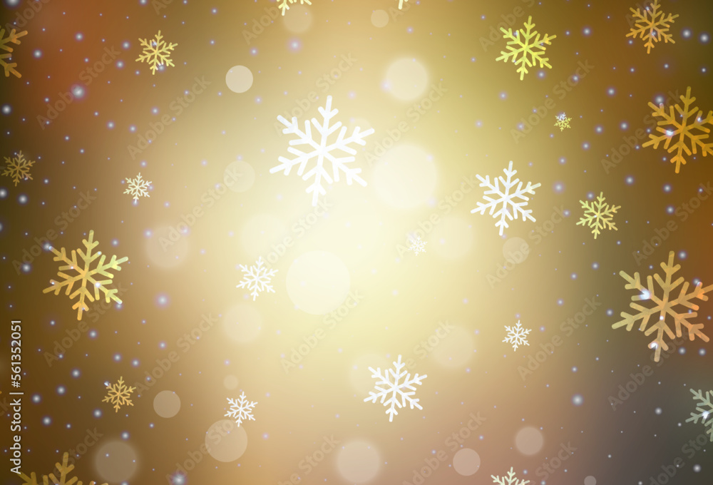 Dark Green, Yellow vector texture in birthday style. Dark Green, Yellow vector texture in birthday style.