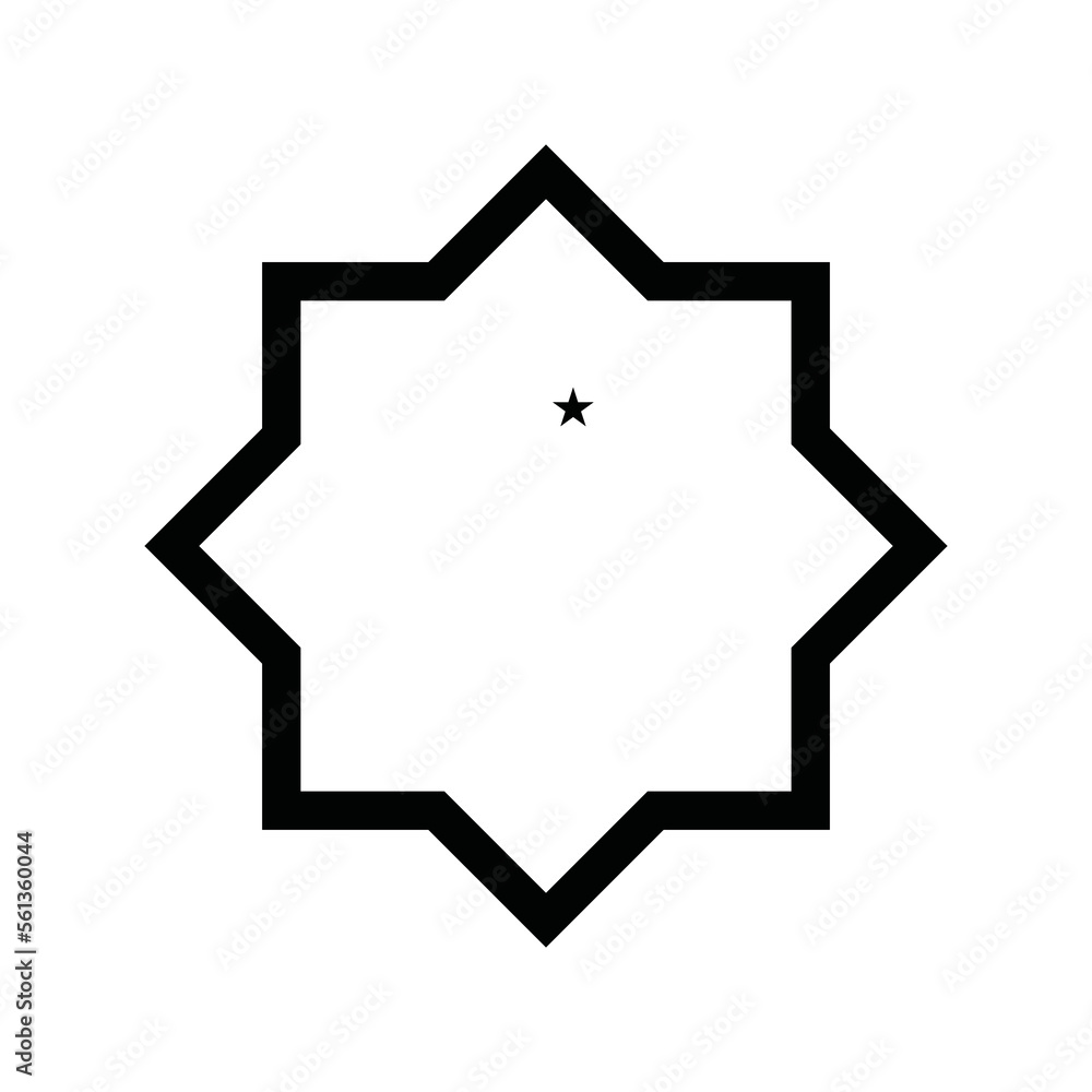 Eid Mubarak Vector Symbol design flat modern Eid Mubarak Vector Symbol design flat modern