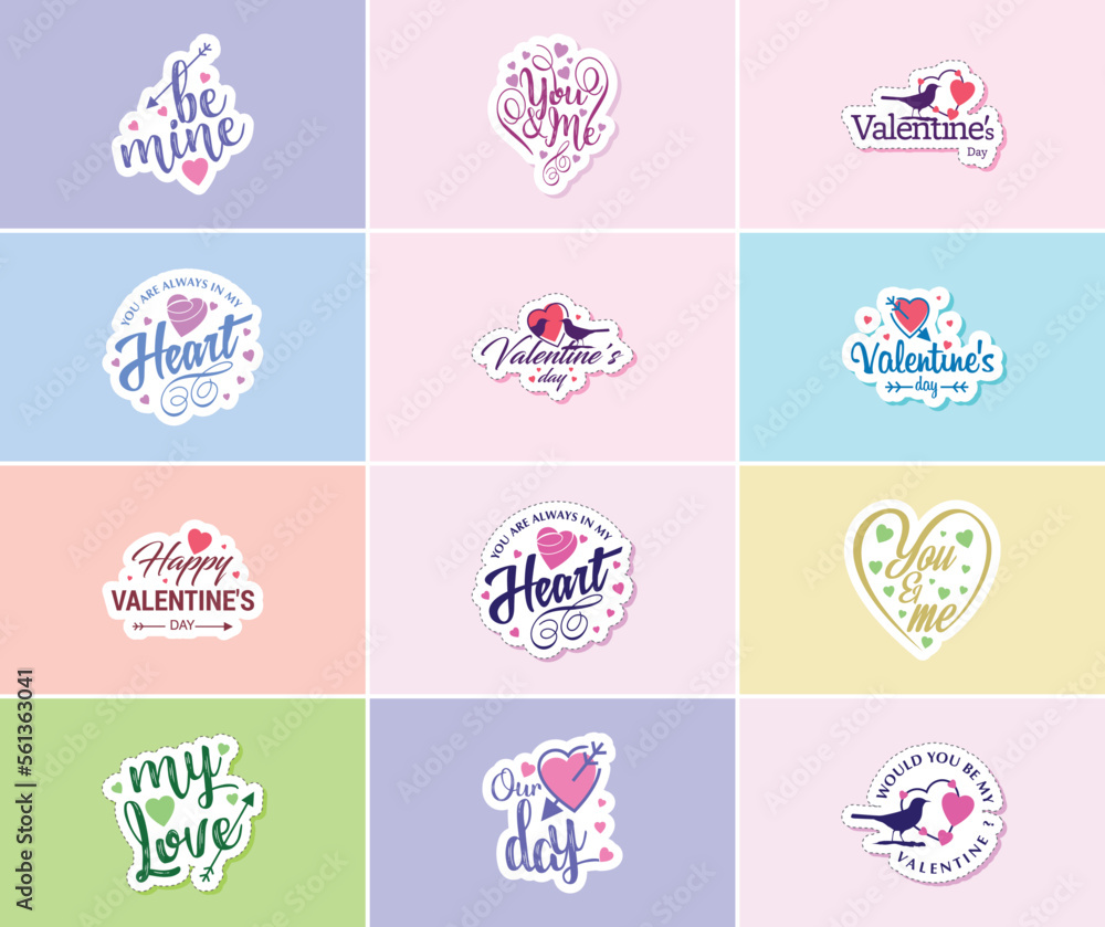 Celebrating Love on Valentine's Day with Stunning Design Stickers