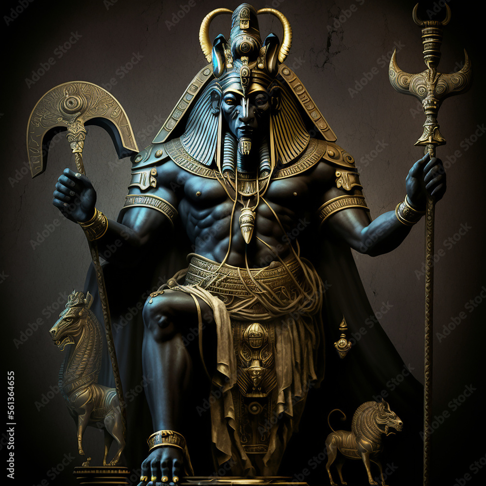 Ancient Egyptian mythology. Seth, the ancient Egyptian mythological god