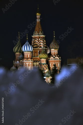 Obraz na płótnie St. Basil Cathedral, Red Square, Moscow, Russia.
w salonie