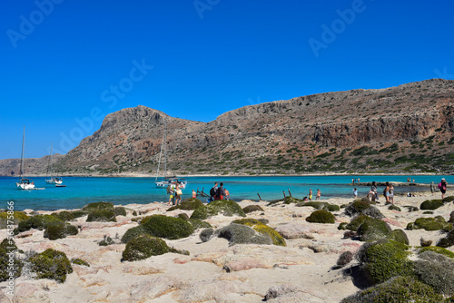 Lagune in der Bucht von Balos in Kreta  Griechenland