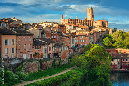 Historical Cathedral and Old Town of Albi, France