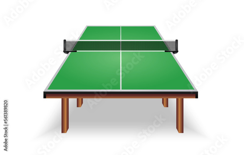 illustration of ping pong table tennis 

isolated
