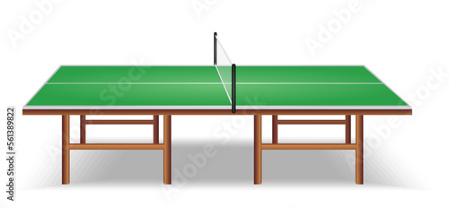 illustration of ping pong table tennis 

isolated
