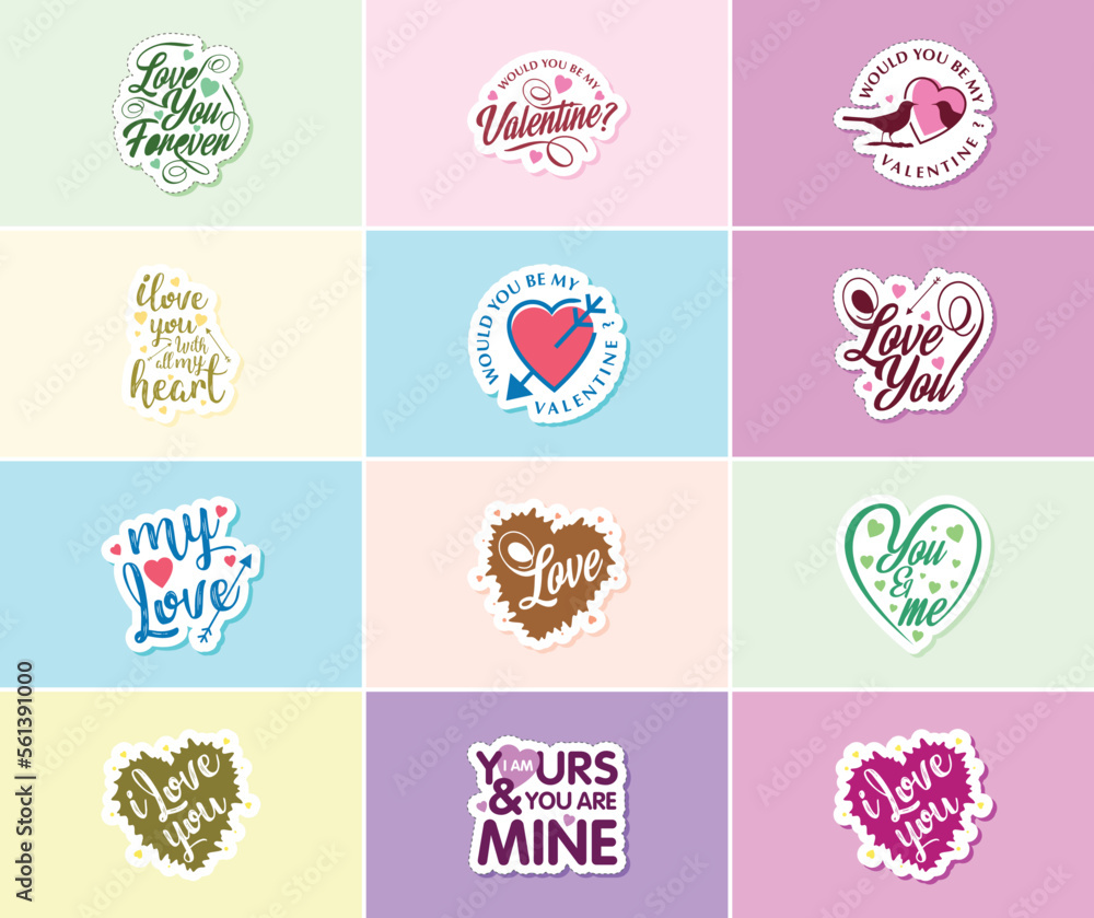 Valentine's Day: A Time for Love and Beautiful Visual Stickers