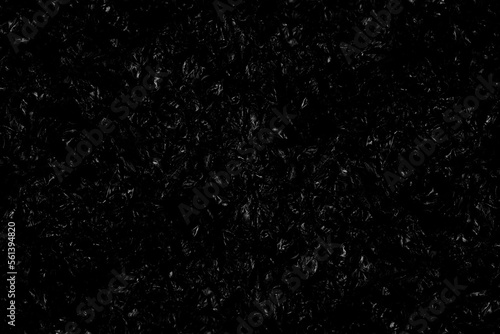 black crumpled paper abstract background texture
