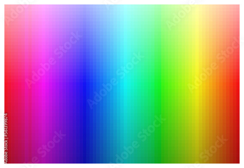 Color Palette with Every Hue