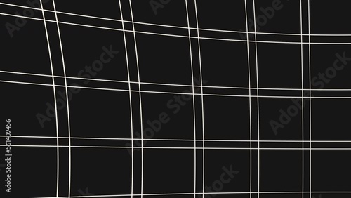 Wallpaper Mural Black squares geometric pattern in rows, motion business and corporate style background Torontodigital.ca