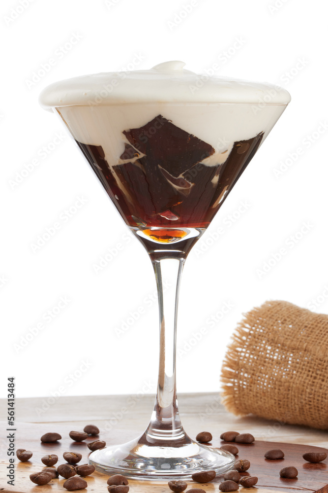 Gelatina de café / coffee jelly