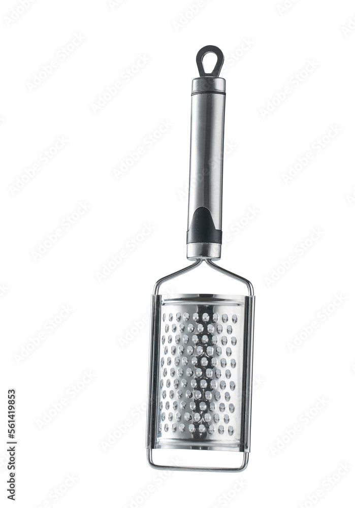 Metal grater isolated on white background. Metal grater isolated on white background.