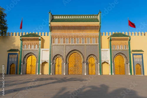 Cuadro en lienzo An old Moroccan palace in the city of Meknes