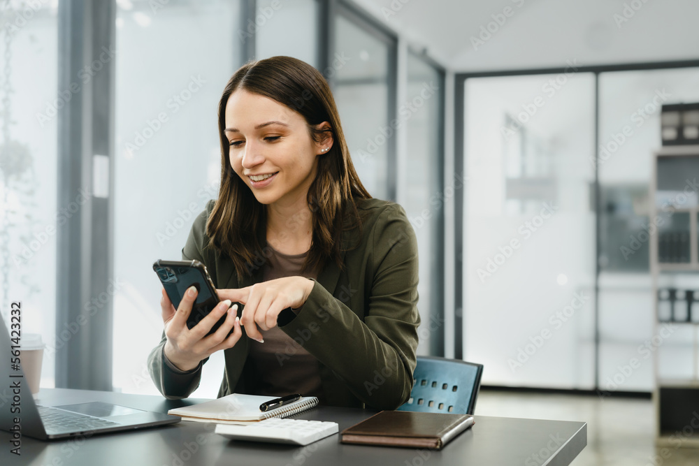 Attractive caucasian business woman top manager working with laptop tablet cojmputer planning financial strategy analyst and global stock market and sector indices trading data. Attractive caucasian business woman top manager working with laptop tablet cojmputer planning financial strategy analyst and global stock market and sector indices trading data.