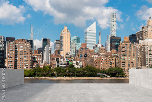 Canvas Print Skyscrapers Cityscape Downtown, New York Skyline Buildings