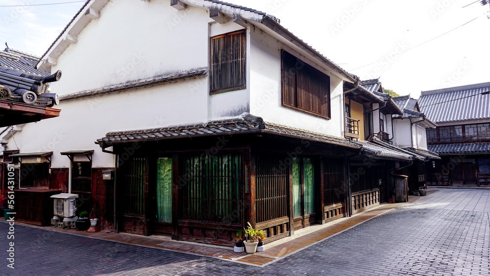 はけたら町並み保存地区の古い日本家屋 はけたら町並み保存地区の古い日本家屋