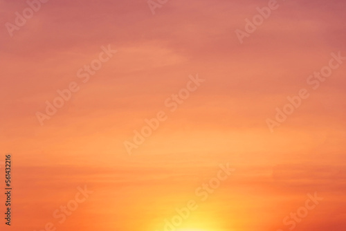 sky background.sky after sunset or sunrise. © Chinnachote