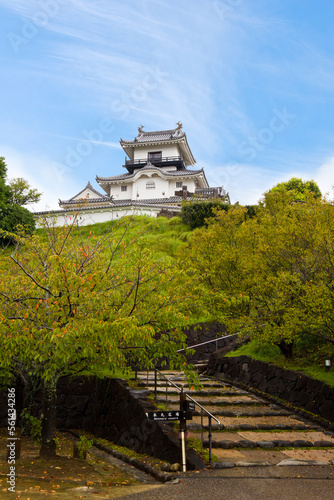 Kakegawa castle in Hamamatsu city, Shizuoka, Japan. photo