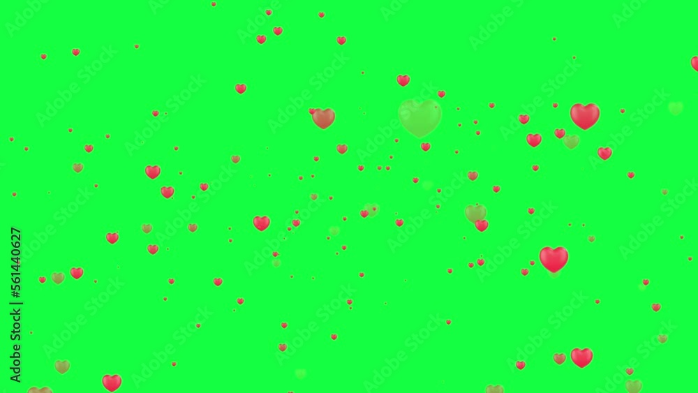4K Social media Live style animated heart on green screen. 60 FPS 4K Social media Live style animated heart on green screen. 60 FPS