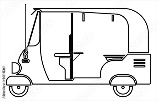 Auto Rickshaw Icon Y_2110001