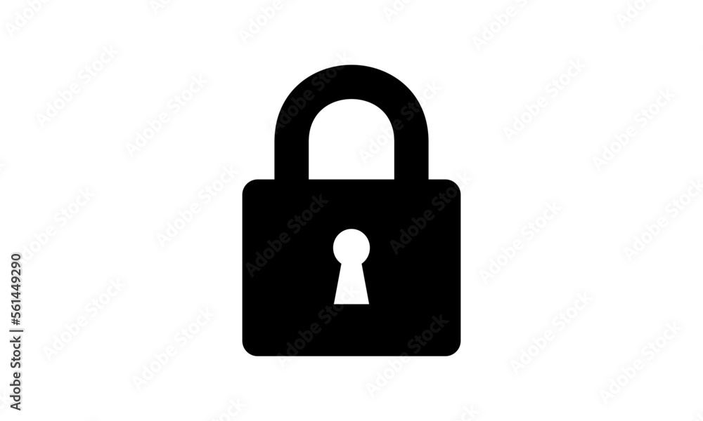 Lock, password. Lock icon isolated. Security symbol for web site design, logo, app, UI. Logo pictogram. Padlock. Vector illustration. Lock, password. Lock icon isolated. Security symbol for web site design, logo, app, UI. Logo pictogram. Padlock. Vector illustration.