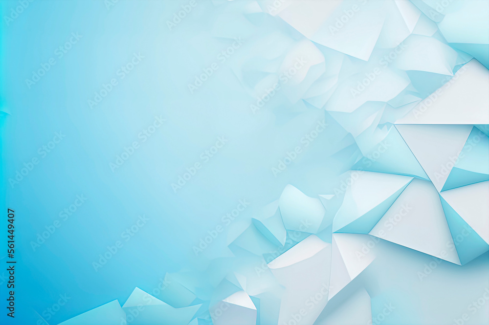 Obraz premium blue pastel wallpaper, modern background with blue pastel color