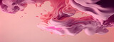 Beautiful pink pastel abstract wave panoramic wallpaper