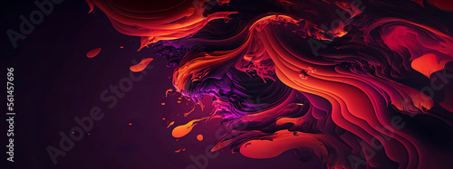 Panoramic red  pink and purple abstract wave wallpaper  red pink and purple background