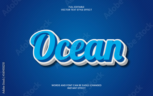 Ocean Text Effect