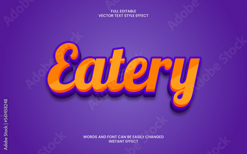 Eatery Text Effect