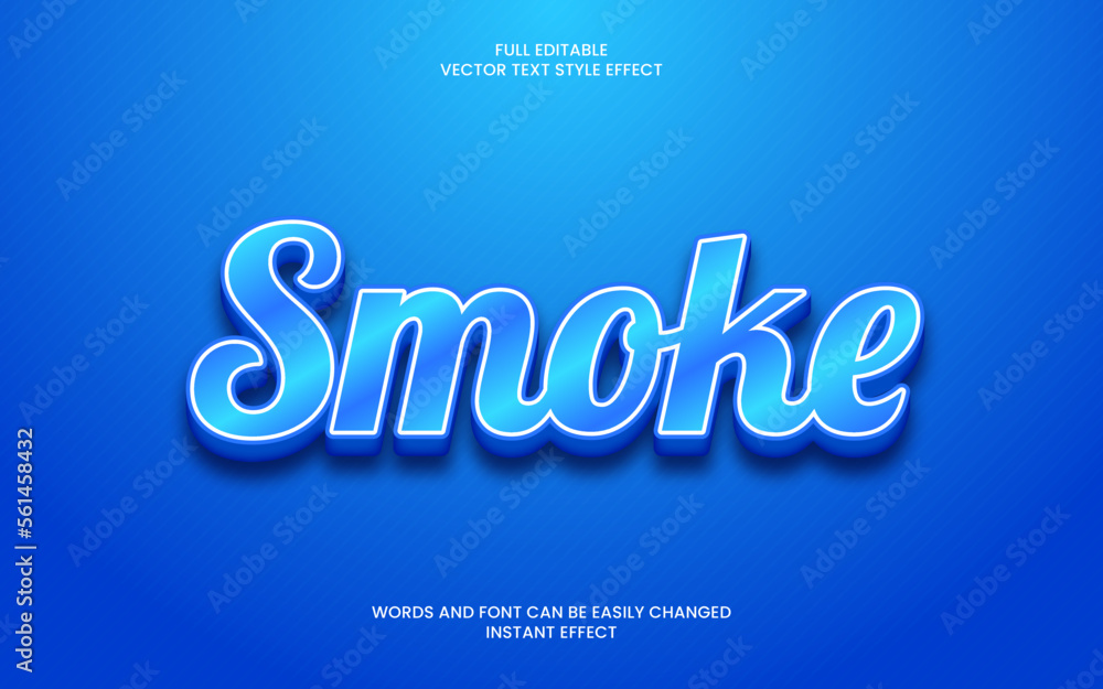 Smoke Text Effect