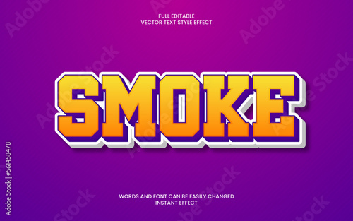 Smoke Text Effect