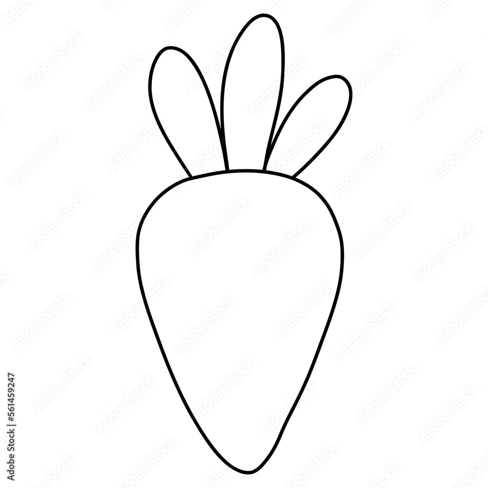 Cute Easter Carrot, Easter Elements Cute Easter Carrot, Easter Elements
