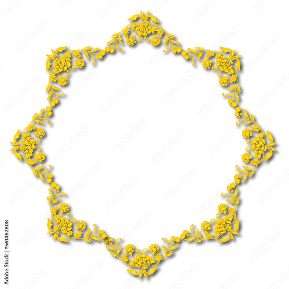 Fototapeta premium frames in vintage style with elements of ornament, art, pattern, background, texture