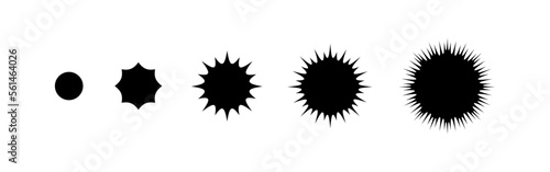 boom icon on white background