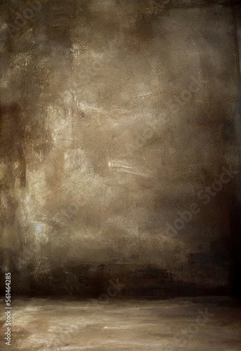 Old master portrait background oil painting texture photography studio background retro antique portrait background