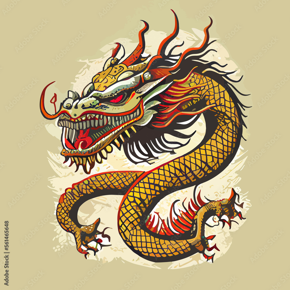 chinese dragon illustration chinese dragon illustration