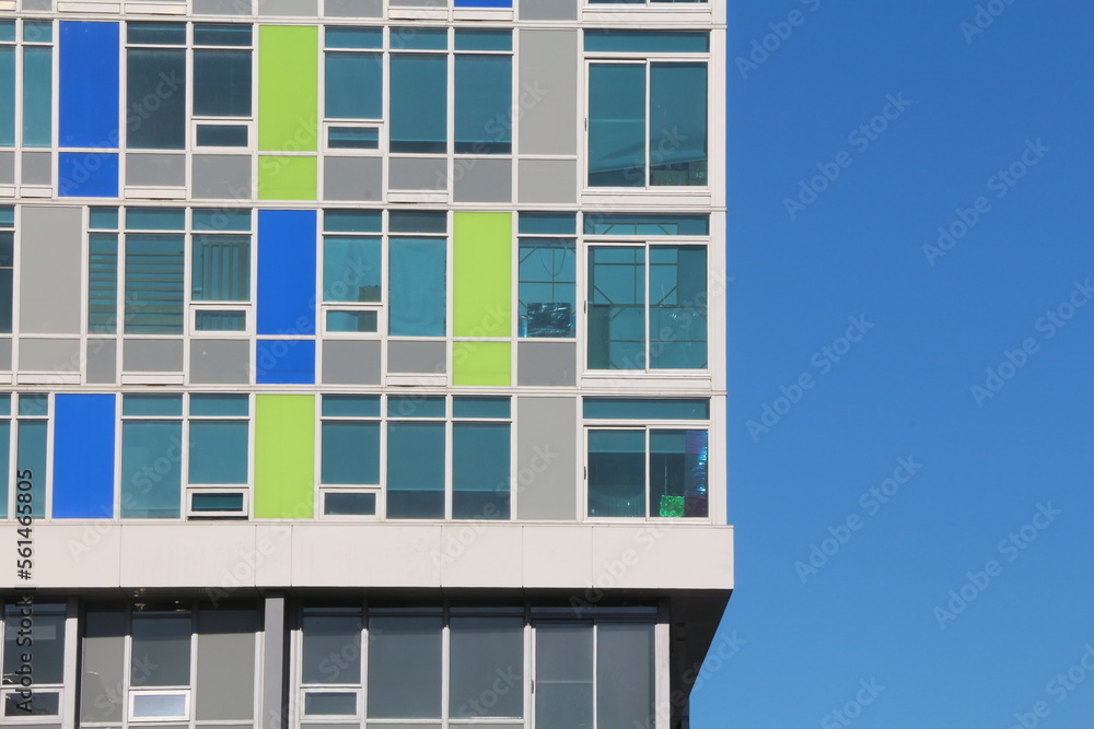 windows of a building windows of a building